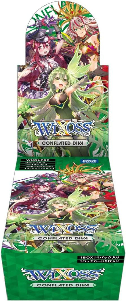 Wixoss - P09 Conflated Diva Booster Box japanese