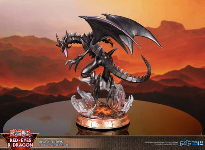 Yu-Gi-Oh - Red Eyes Black Dragon PVC Statue (Black Edition)