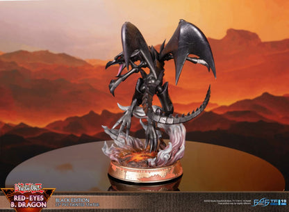 Yu-Gi-Oh - Red Eyes Black Dragon PVC Statue (Black Edition)