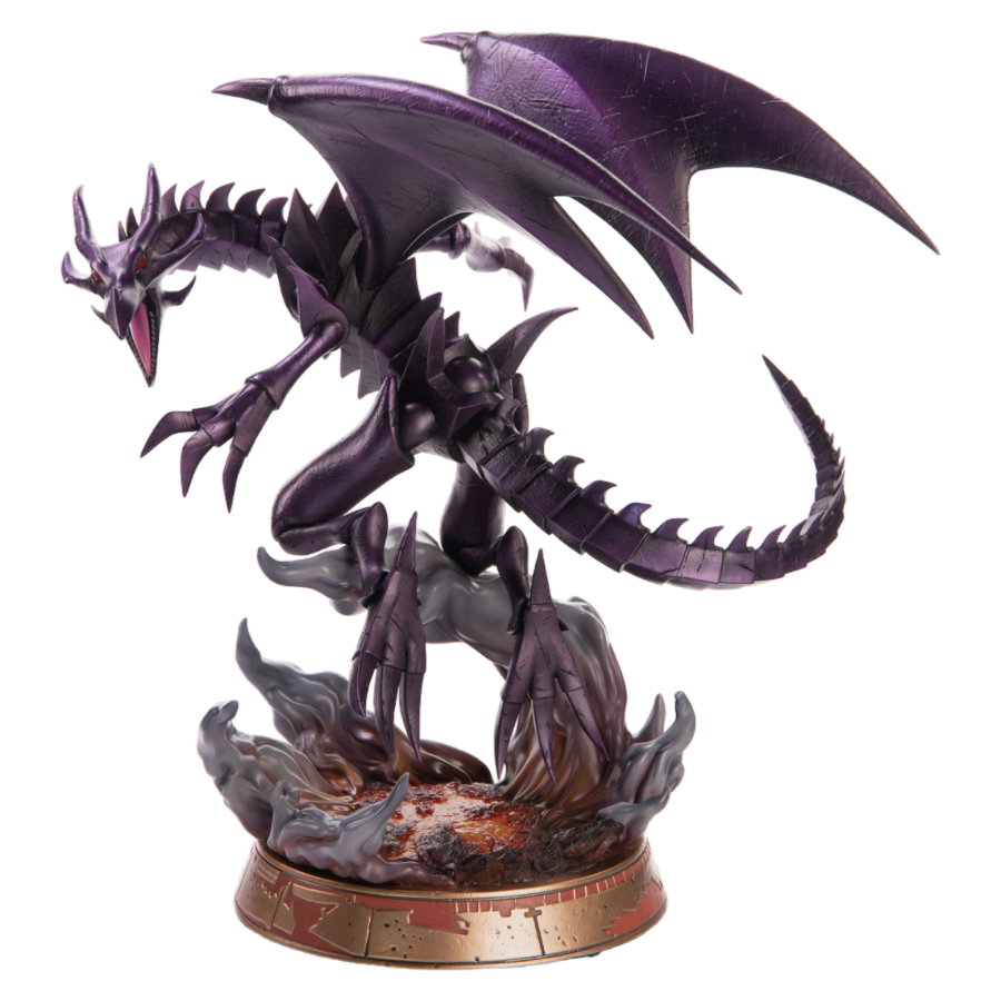 Yu-Gi-Oh - Red Eyes Black Dragon PVC Statue (Purple Edition)