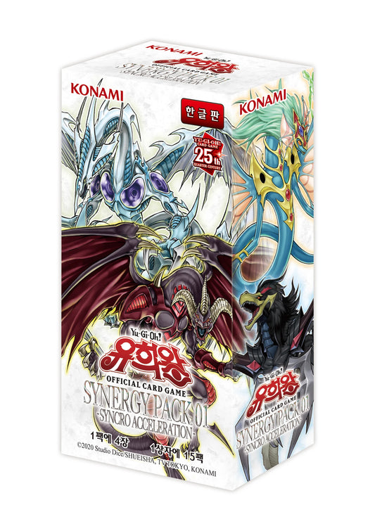 Yu-Gi-Oh TCG - Synergy Pack 01 Syncro Acceleration Booster Box Korean