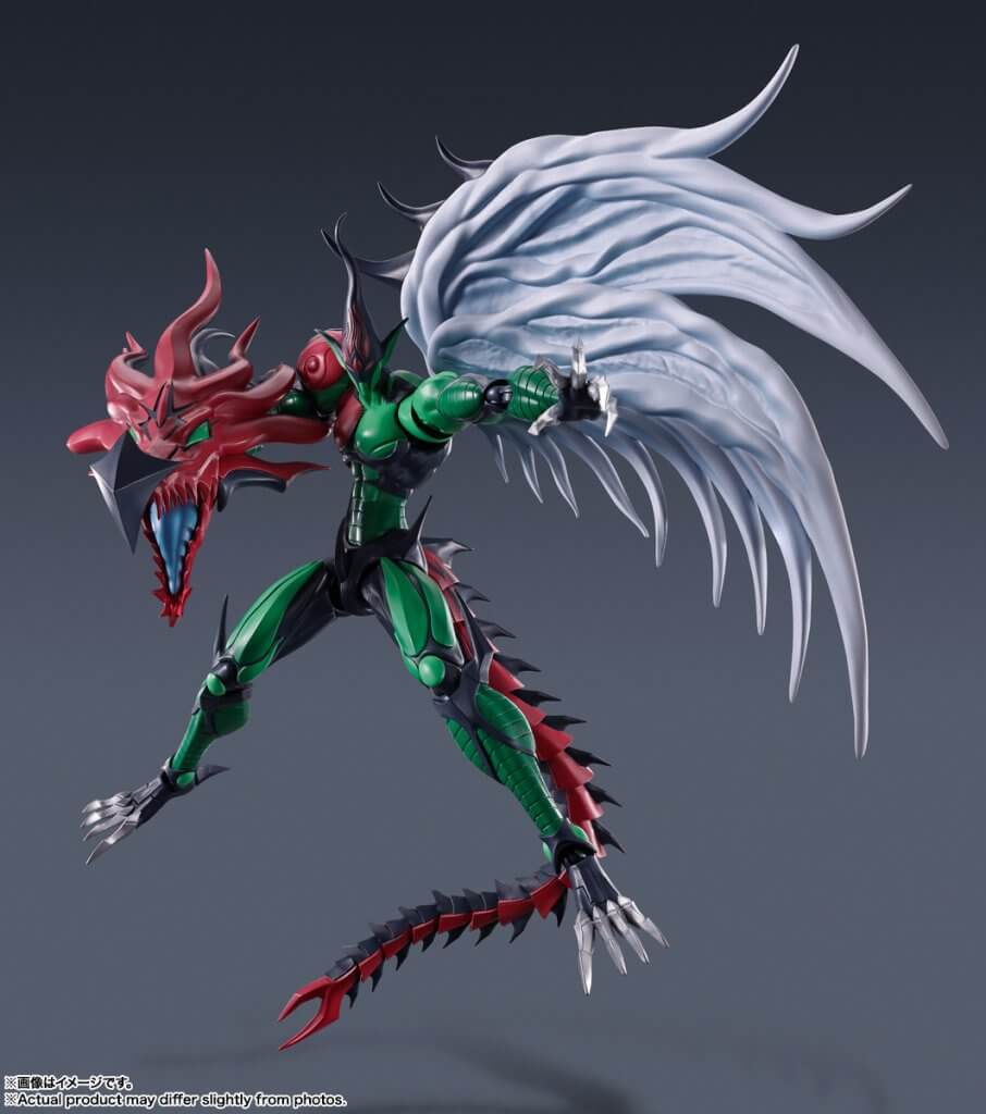 Yu-Gi-Oh! GX Elementa Hero Flame Wingman S.H.MONSTERARTS