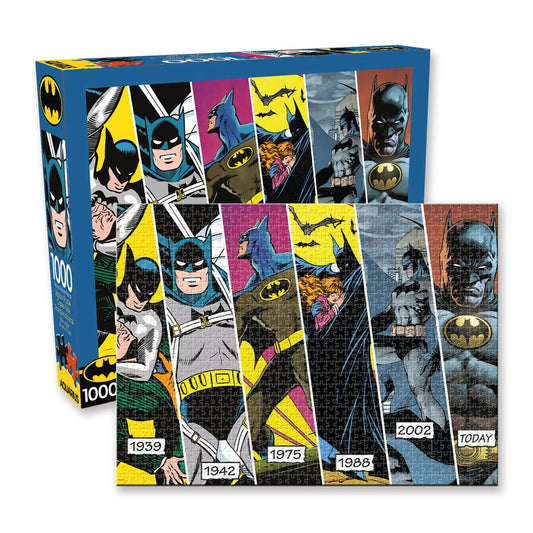 Aquarius DC Comics Batman Timeline 1000 Pieces Jigsaw Puzzle - Eclipse Games Puzzles Novelties