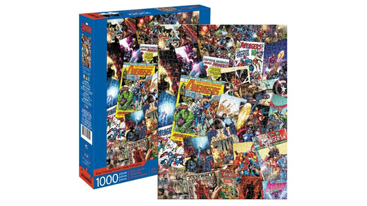 Aquarius Marvel Avengers Collage 1000 Pieces Jigsaw Puzzle - Eclipse Games Puzzles Novelties