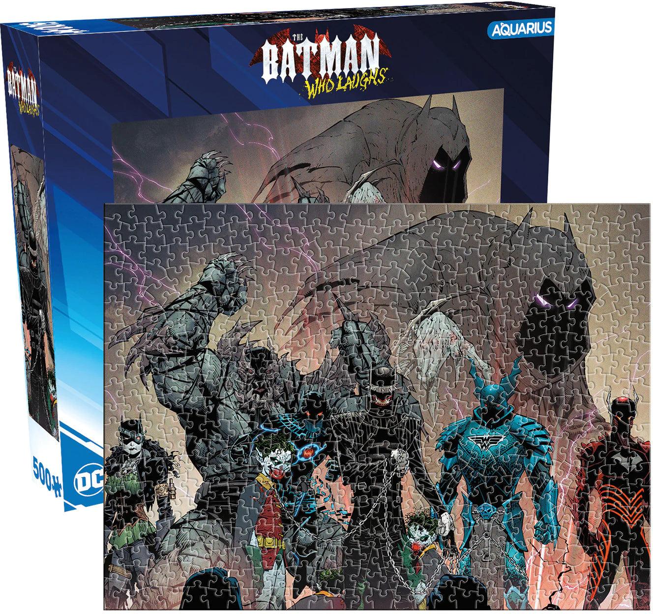 Aquarius The Batman Who Laughs 500 Pieces Jigsaw Puzzle - Eclipse Games Puzzles Novelties