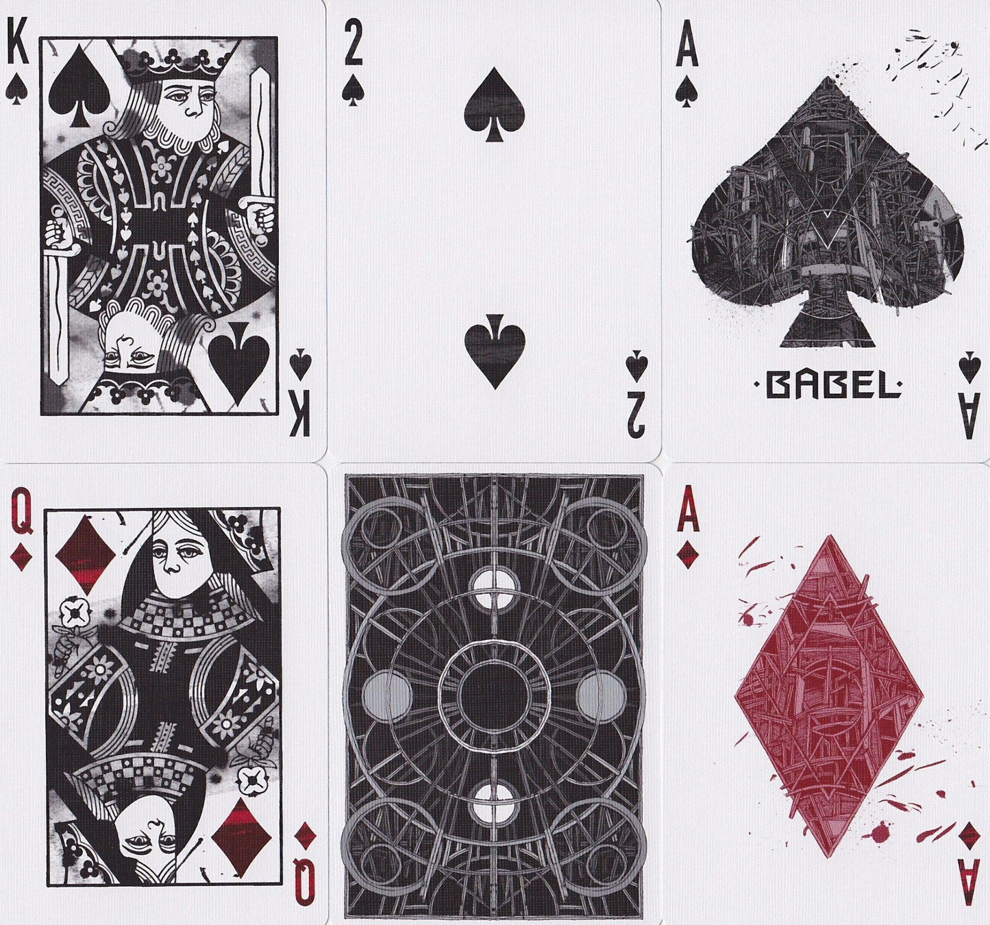 Babel Playing Cards by Card Experiment - Eclipse Games Puzzles Novelties