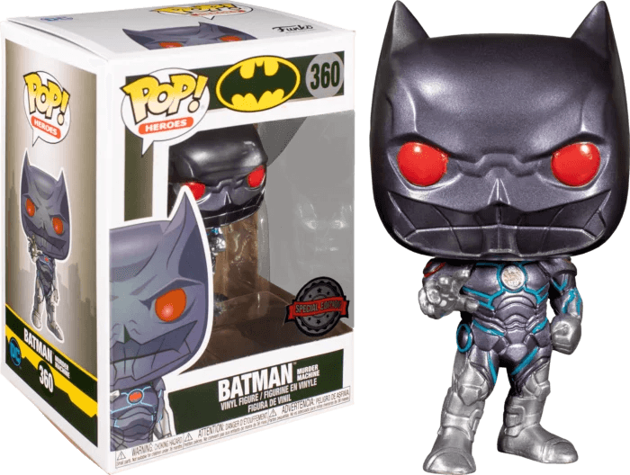 Batman - Murder Machine Batman Pop! Vinyl Figure #360 - Eclipse Games Puzzles Novelties