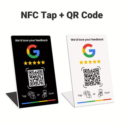 Google Review Stand NFC + QR Code