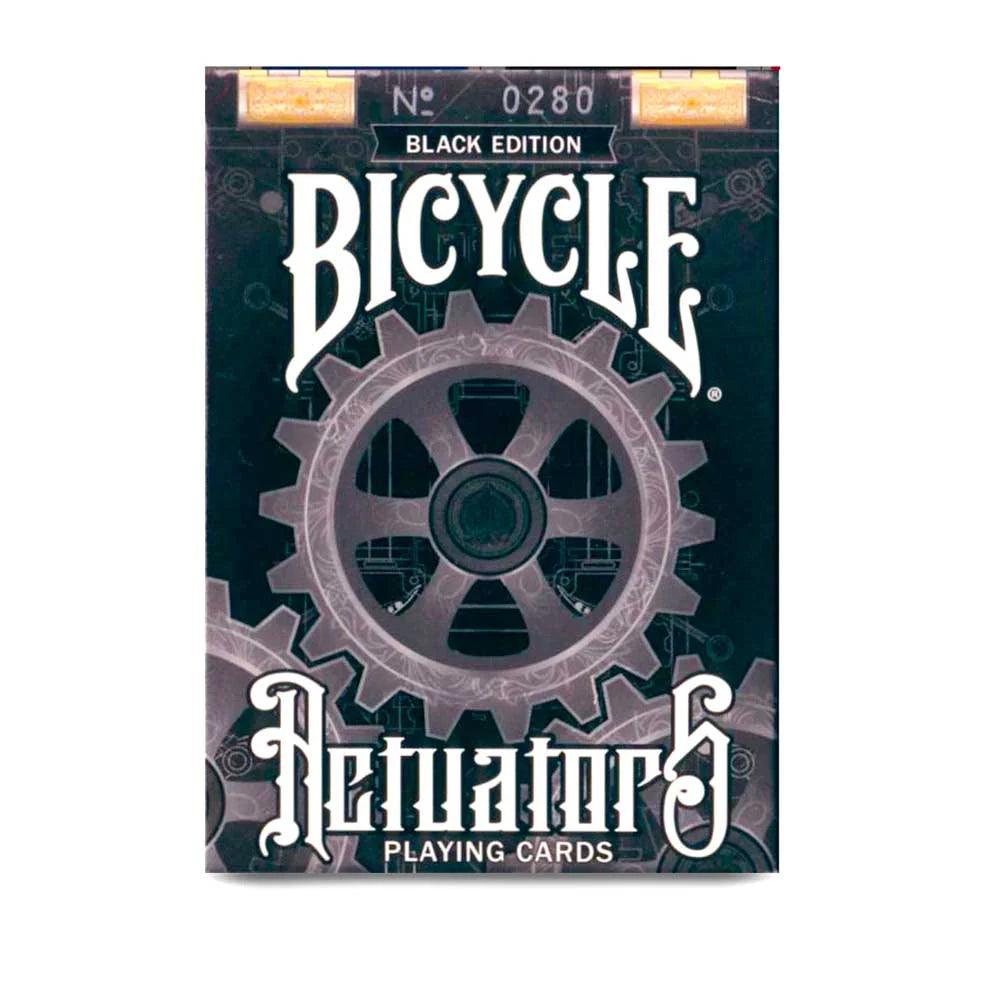 Bicycle Actuators Black Edition Playing Cards - Eclipse Games Puzzles Novelties