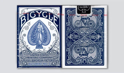 Bicycle Autobike No. 1 Blue Edition Playing Cards - Eclipse Games Puzzles Novelties