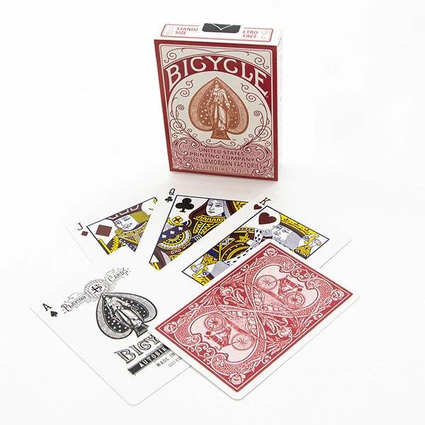 Bicycle Autobike No.1 Red Edition Playing Cards - Eclipse Games Puzzles Novelties