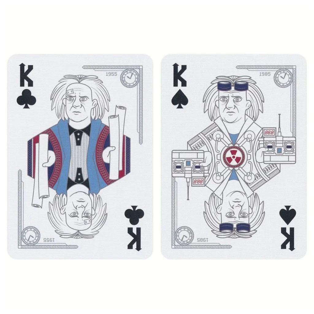 Bicycle Back To The Future Playing Cards - Eclipse Games Puzzles Novelties