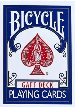 Bicycle Blue Gaff Rider Back Deck Playing Cards for Magic - Eclipse Games Puzzles Novelties