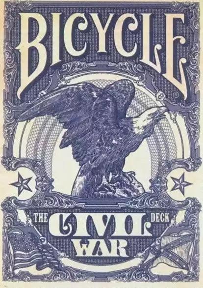 Bicycle Civil War Blue Playing Cards - Eclipse Games Puzzles Novelties