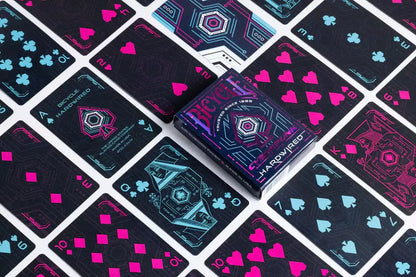 Bicycle Cyberpunk Hardwired Playing Cards - Eclipse Games Puzzles Novelties