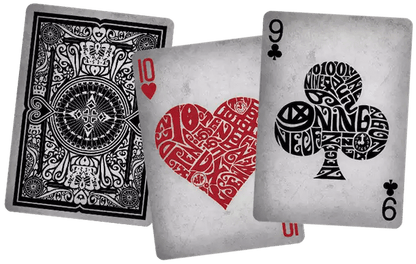 Bicycle Different Black Playing Cards - Eclipse Games Puzzles Novelties