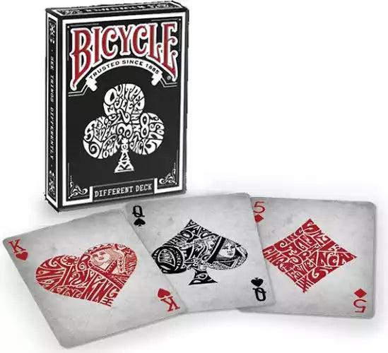 Bicycle Different Black Playing Cards - Eclipse Games Puzzles Novelties