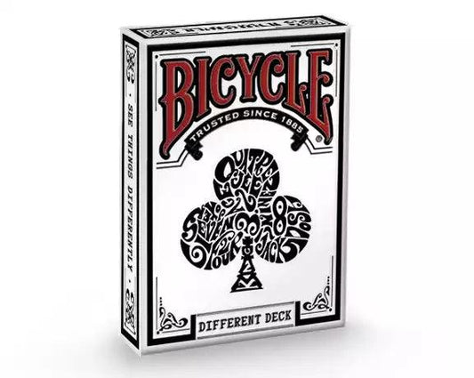 Bicycle Different White Playing Cards - Eclipse Games Puzzles Novelties