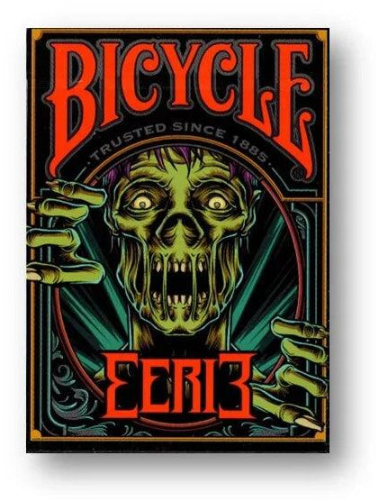 Bicycle Eerie Red Playing Cards - Eclipse Games Puzzles Novelties