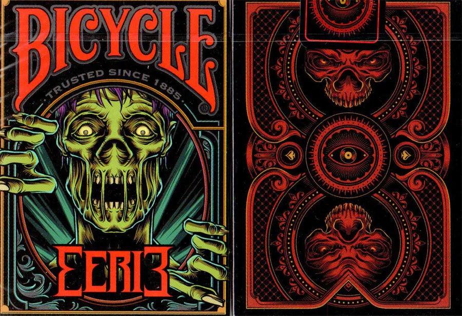 Bicycle Eerie Red Playing Cards - Eclipse Games Puzzles Novelties