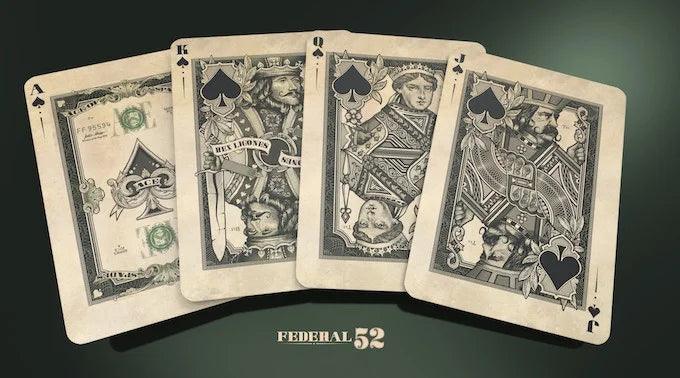 Bicycle Federal 52 Playing Cards by Kings Wild Project 1st Edition - Eclipse Games Puzzles Novelties