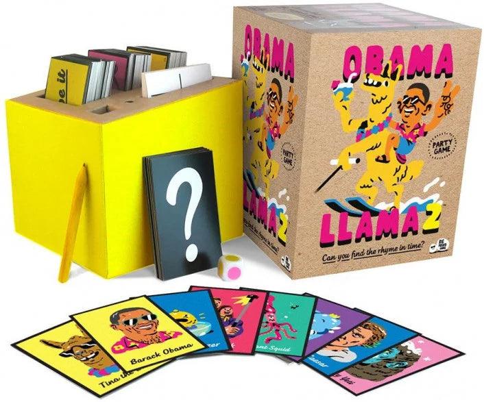 Big Potato Obama Llama 2 The Family Board Game with The Strange Sounding Name - Eclipse Games Puzzles Novelties