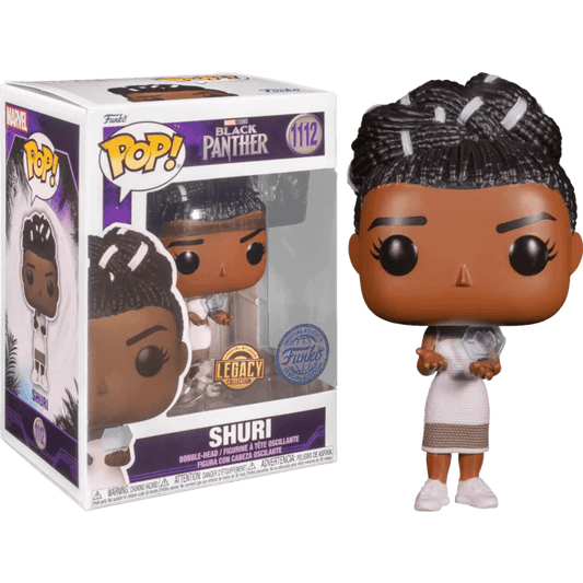 Black Panther: Legacy - Shuri Pop! Vinyl Figure #1112 - Eclipse Games Puzzles Novelties