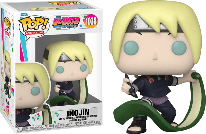 Boruto: Naruto Next Generations - Inojin Yamanaka Pop! Vinyl Figure #1038 - Eclipse Games Puzzles Novelties