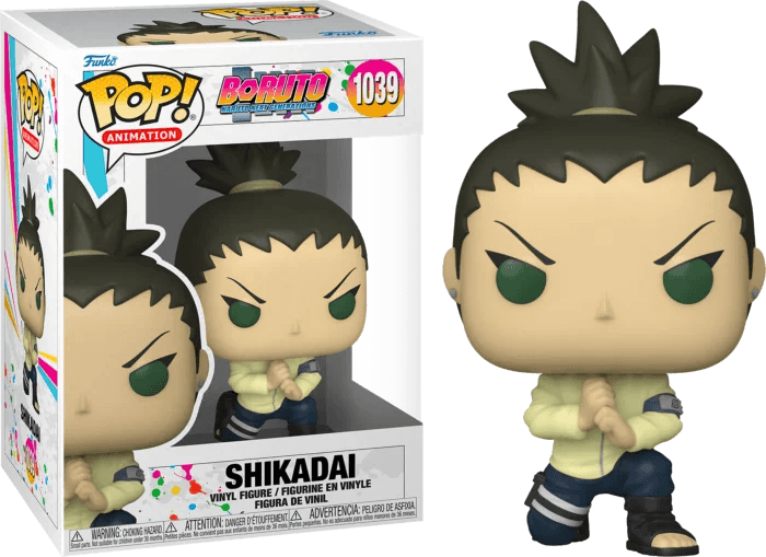 Boruto: Naruto Next Generations - Shikadai Pop! Vinyl Figure #1039 - Eclipse Games Puzzles Novelties