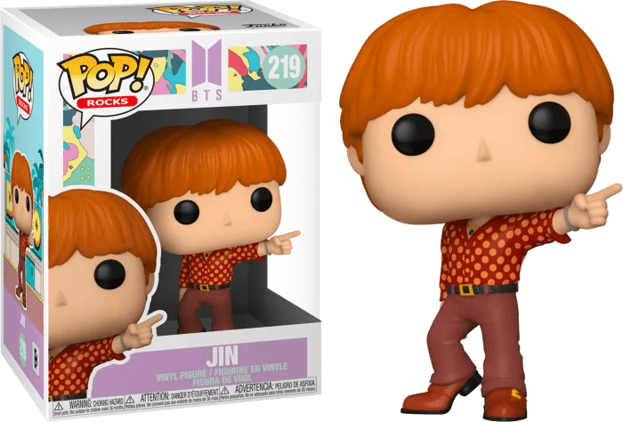 BTS - Jin Dynamite Pop! Vinyl Figure #219 - Eclipse Games Puzzles Novelties