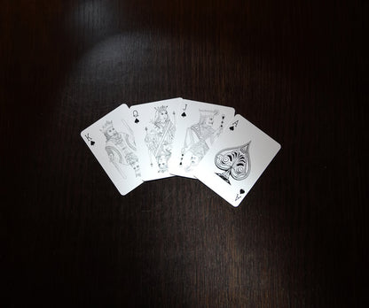 Choice Brown Playing Cards Rare 1st Edition