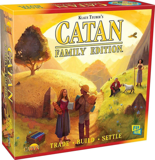 Catan Family Edition Board Game - Eclipse Games Puzzles Novelties