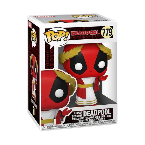 Deadpool - Roman Senator 30th Anniversary Pop! Vinyl #779 - Eclipse Games Puzzles Novelties