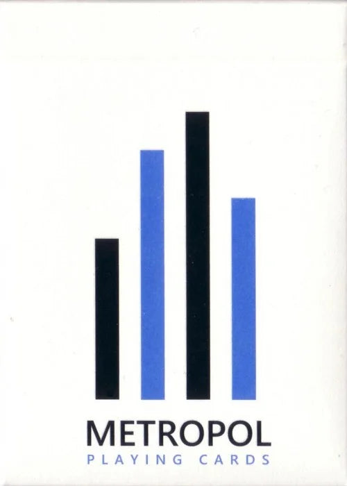 Metropol Blue Playing Cards by Mike Lambert