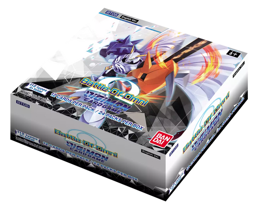 Digimon Card Game Series 05 Battle of Omni BT05 Booster Display - Eclipse Games Puzzles Novelties