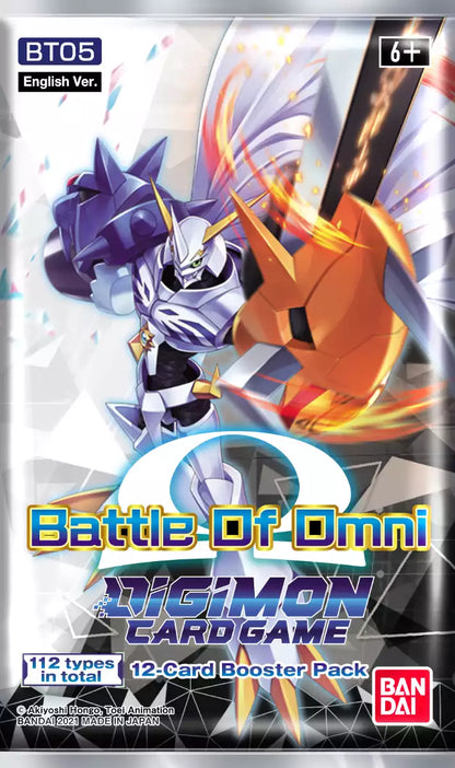Digimon Card Game Series 05 Battle of Omni BT05 Booster Display - Eclipse Games Puzzles Novelties
