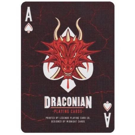 Draconian Brimstone Playing Cards - LPCC - Eclipse Games Puzzles Novelties