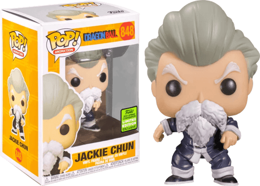 Dragon Ball - Jackie Chun Pop! Vinyl Figure 2021 Spring Convention Exclusive #848 - Eclipse Games Puzzles Novelties