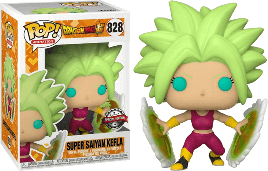 Dragon Ball Super - Super Saiyan Kefla Pop! Vinyl Figure #828 - Eclipse Games Puzzles Novelties