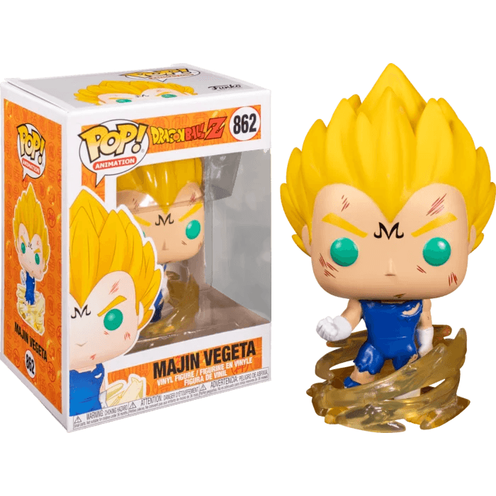 Dragon Ball Z - Majin Vegeta Pop! Vinyl Figure #862 - Eclipse Games Puzzles Novelties