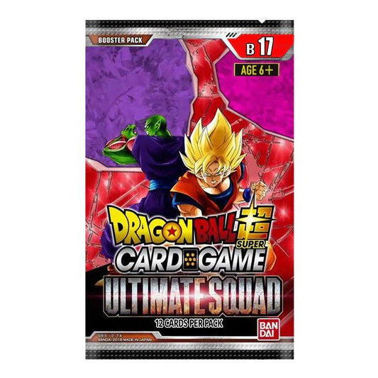 Dragonball Super Tcg Ultimate Squad Booster Pack - Eclipse Games Puzzles Novelties