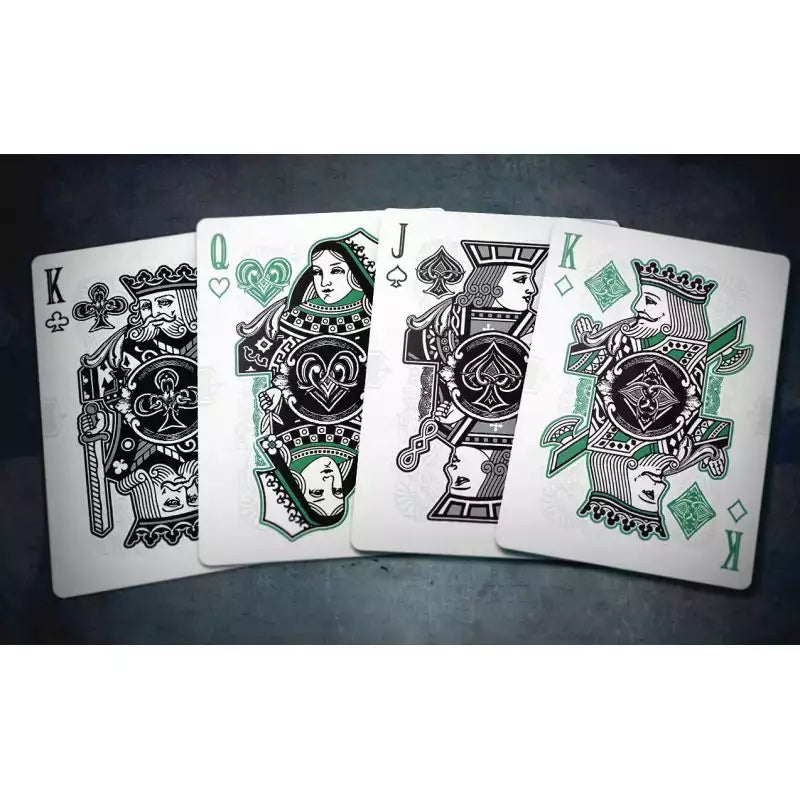 Empire Bloodlines (Emerald Green) Playing Cards - Eclipse Games Puzzles Novelties