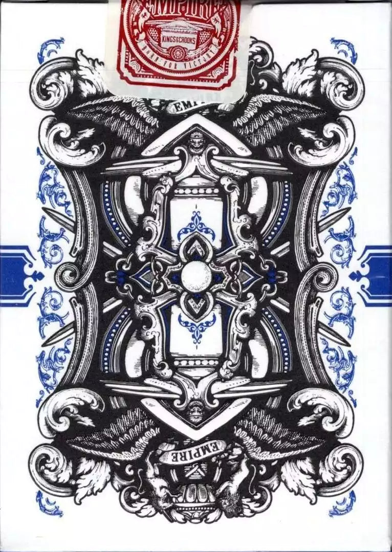 Empire Bloodlines (Royal Blue) Playing Cards - Eclipse Games Puzzles Novelties