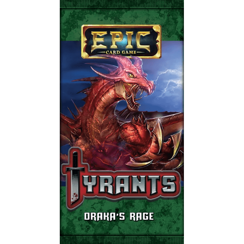 Epic Card Game Tyrants Drakas Rage