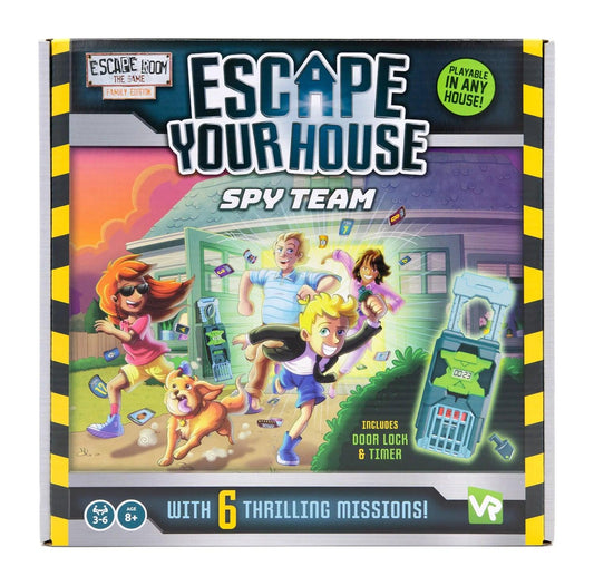 Escape Room the Game Escape Your House - Eclipse Games Puzzles Novelties