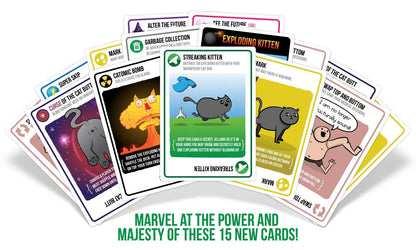 Exploding Kittens Streaking Kittens Expansion - Eclipse Games Puzzles Novelties