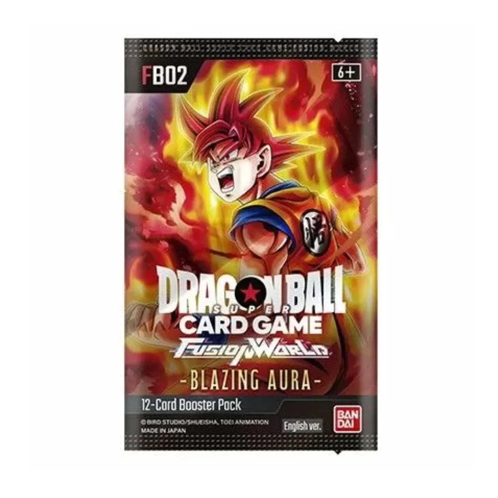 Dragon Ball Super Card Game Fusion World FB-02 Blazing Aura Booster Box