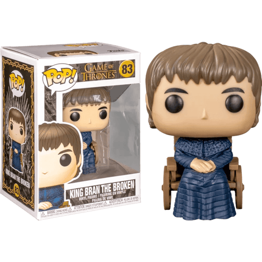 Game of Thrones - King Bran The Broken Pop! Vinyl Figure #83 - Eclipse Games Puzzles Novelties