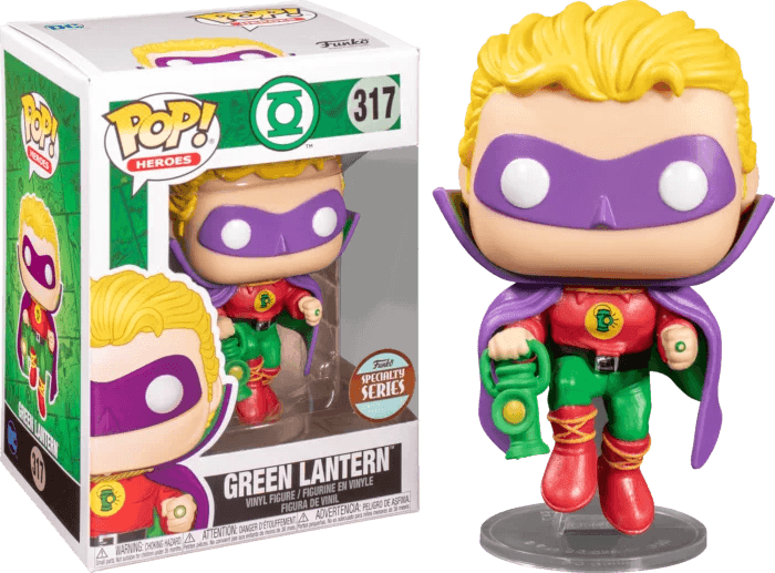 Green Lantern - Alan Scott Green Lantern Pop! Vinyl Figure #317 - Eclipse Games Puzzles Novelties