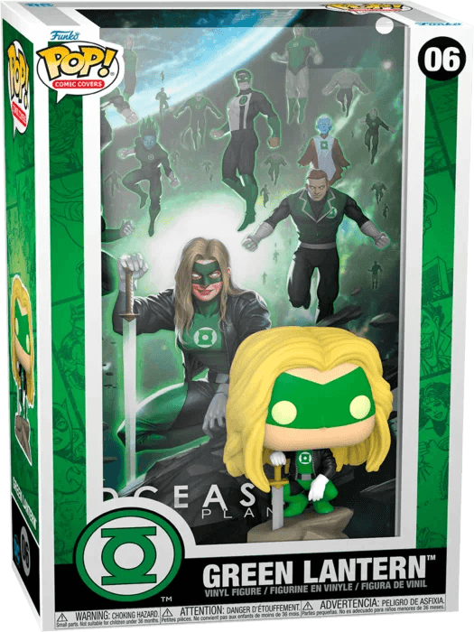 Green Lantern - DCeased Green Lantern Pop! Comic Covers Vinyl Figure - Eclipse Games Puzzles Novelties